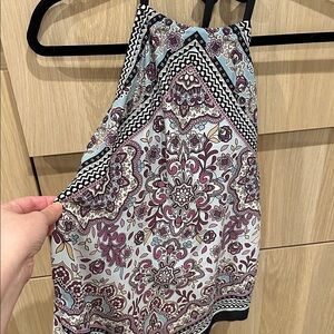 Handkerchief style Halter top SIZE MEDIUM